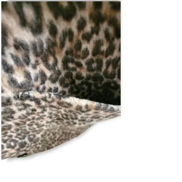 *NWT* KATE SPADE Stunning Brushed Brown Leopard Sugarcoat Cocoon Style Topper - Picture 10 of 16